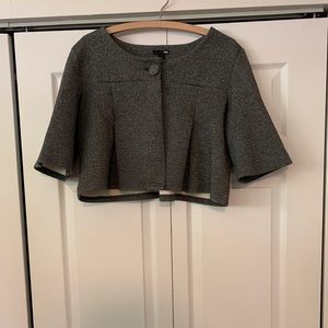 H&M Cropped Silver Jacket